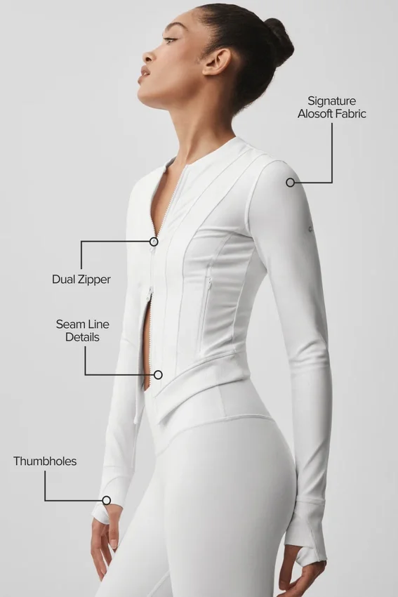 Chaqueta Alosoft Recharge - Blanco