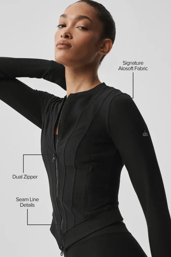 Chaqueta Alosoft Recharge - Negro