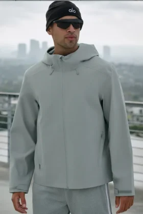 Chaqueta Alpha Shell - Gris lunar
