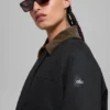 Chaqueta Barn de sarga - Negro/Espresso