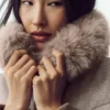 Chaqueta Bunny Slope de mezcla de lana - Alpine Cocoa Heather
