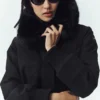 Chaqueta Bunny Slope de mezcla de lana - Negro