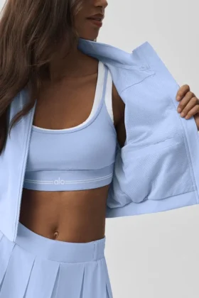 Chaqueta Clubhouse – Azul Provenza claro