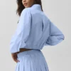 Chaqueta Clubhouse - Azul Provenza claro