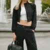 Chaqueta Clubhouse - Negro
