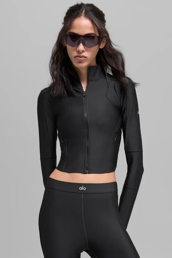 Chaqueta con cremallera Airlift Ignite - Negro