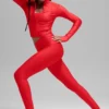 Chaqueta con cremallera Airlift Ignite - Rojo brillante