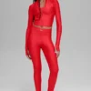 Chaqueta con cremallera Airlift Ignite - Rojo brillante