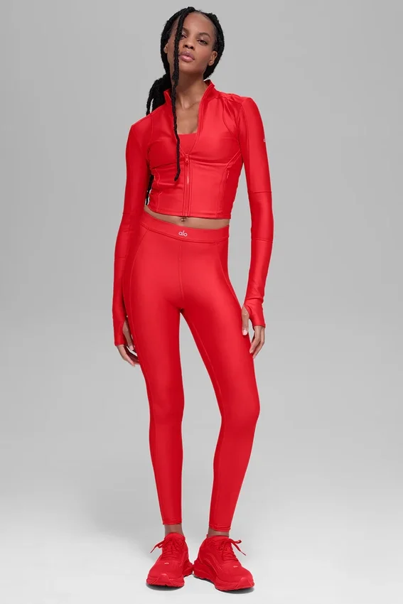 Chaqueta con cremallera Airlift Ignite - Rojo brillante