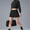 Chaqueta corta con cremallera completa de Doubles Only — Negro