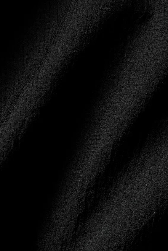Chaqueta corta con cremallera completa Game Time - Negro