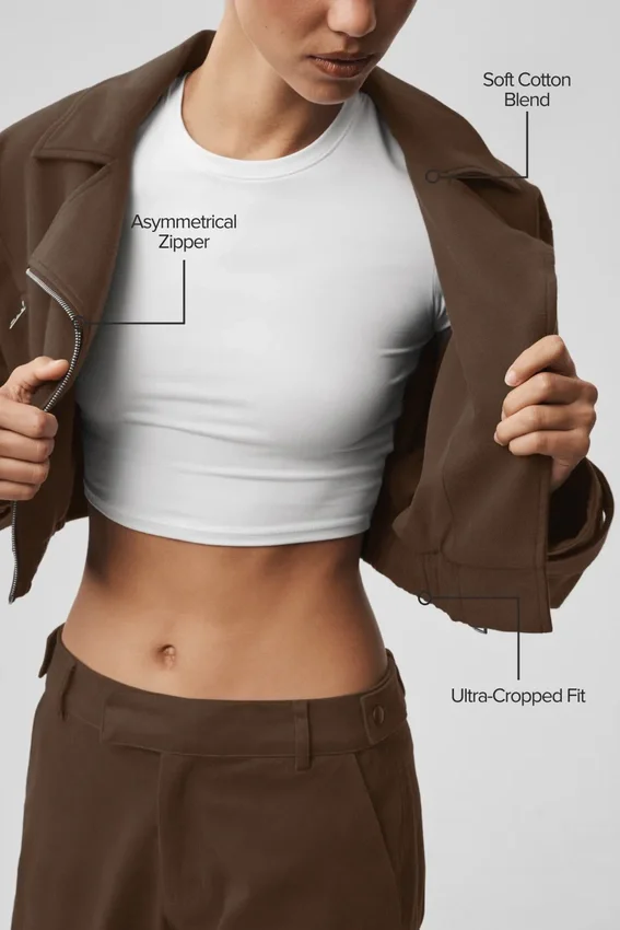 Chaqueta corta Cosmopolitan - Espresso