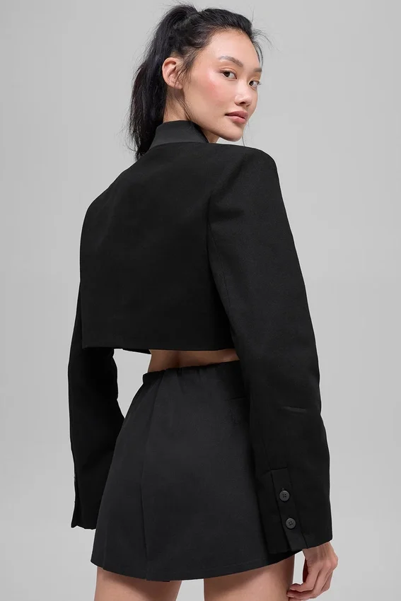 Chaqueta corta Main Character - Negro