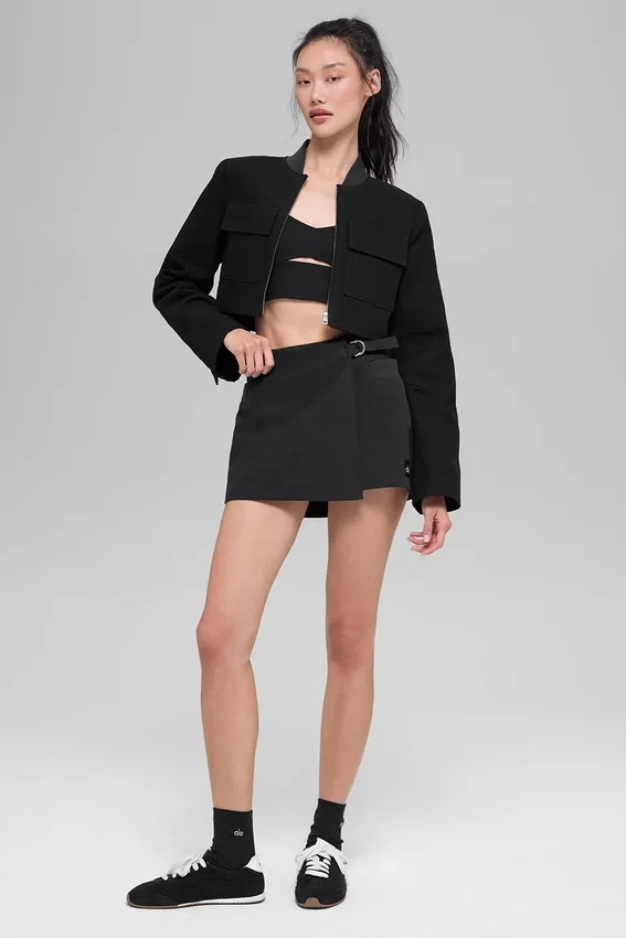 Chaqueta corta Main Character - Negro