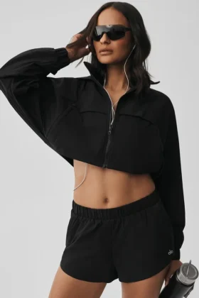 Chaqueta corta Playmaker - Negro