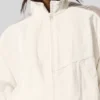 Chaqueta deportiva Origin con cremallera completa - Marfil