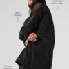 Chaqueta deportiva Origin con cremallera completa - Negro