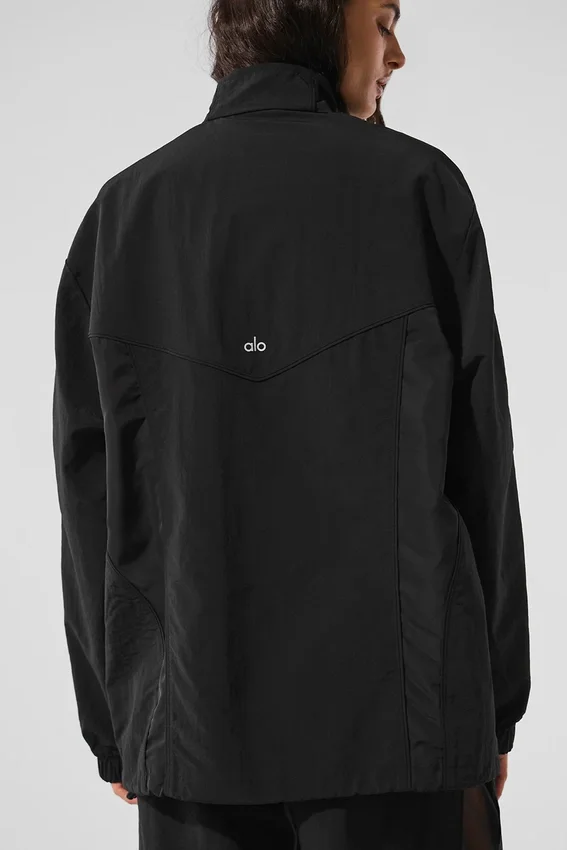 Chaqueta deportiva Origin con cremallera completa - Negro