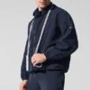 Chaqueta deportiva Vantage de nailon ripstop - Azul marino