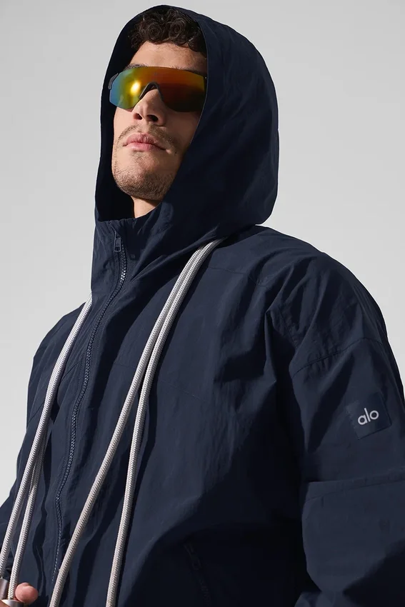 Chaqueta deportiva Vantage de nailon ripstop - Azul marino