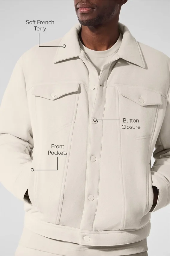 Chaqueta Ease Trucker - Bone
