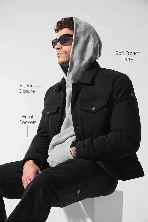Chaqueta Ease Trucker - Negra
