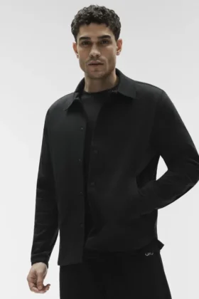 Chaqueta Edition de imitación de gamuza - Negro