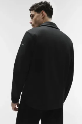 Chaqueta Edition de imitación de gamuza – Negro