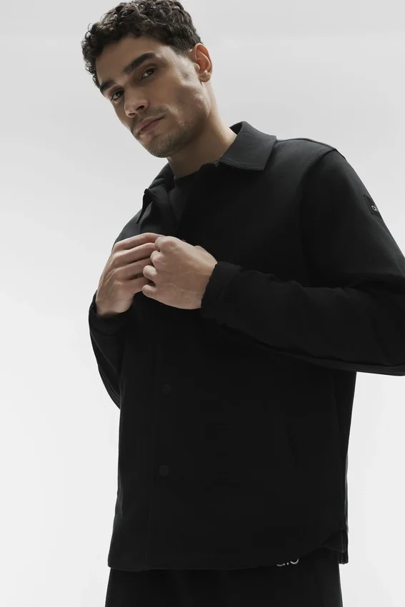 Chaqueta Edition de imitación de gamuza - Negro