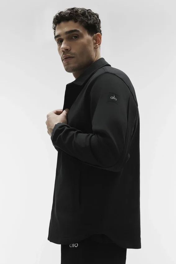 Chaqueta Edition de imitación de gamuza - Negro