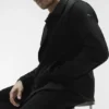 Chaqueta Edition de imitación de gamuza - Negro