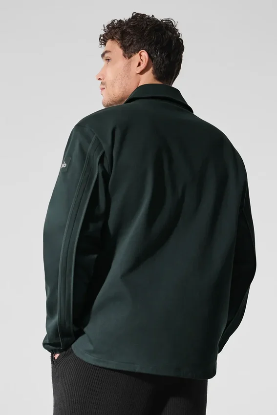 Chaqueta Edition Sueded - Verde carbón