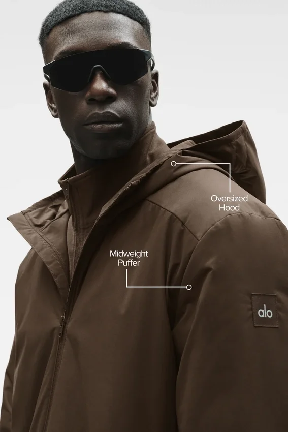 Chaqueta Elemental con cremallera completa - Espresso