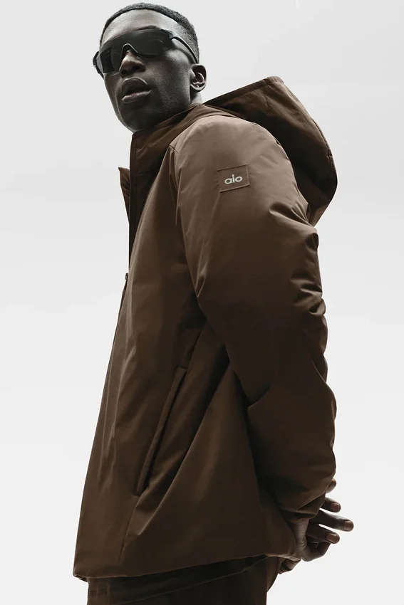 Chaqueta Elemental con cremallera completa - Espresso