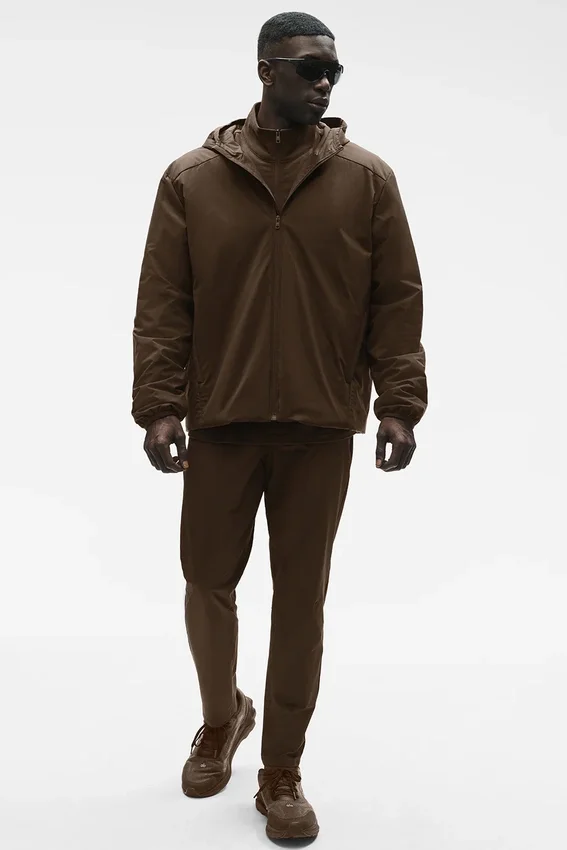 Chaqueta Elemental con cremallera completa - Espresso