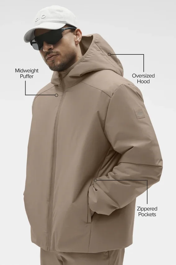 Chaqueta Elemental con cremallera completa - Gravel