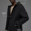Chaqueta Elemental con cremallera completa - Negro