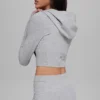 Chaqueta entallada Alosoft Sincere — Gris jaspeado deportivo