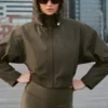 Chaqueta First Draft - Olive Tree