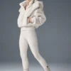 Chaqueta Foxy de piel sintética - Marfil