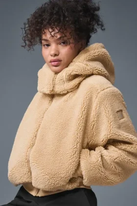 Chaqueta Foxy Sherpa - Camello