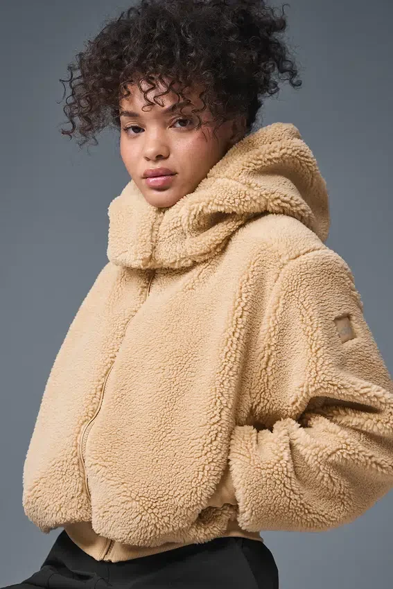 Chaqueta Foxy Sherpa - Camello