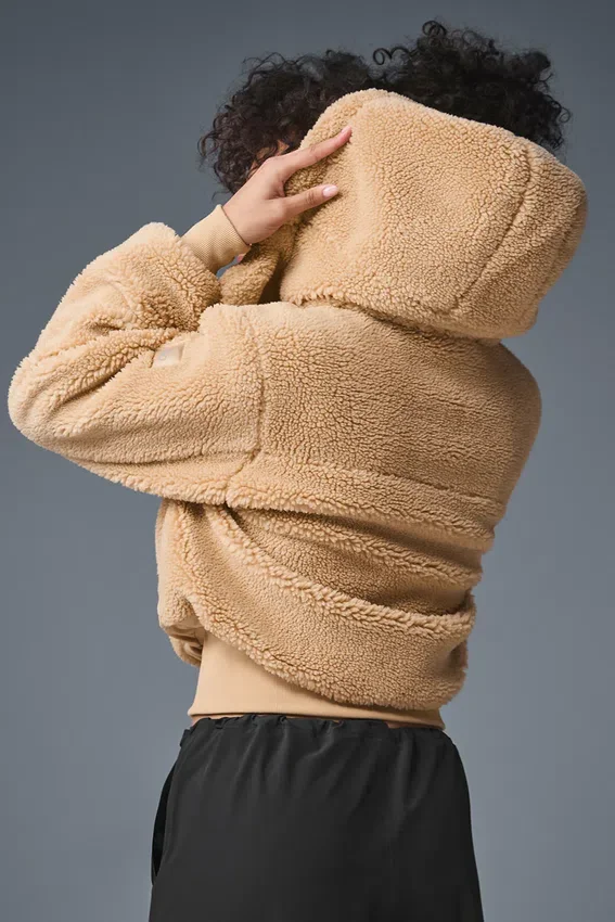 Chaqueta Foxy Sherpa - Camello