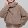 Chaqueta Foxy Sherpa - Chai Latte