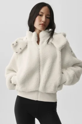 Chaqueta Foxy Sherpa - Marfil