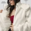 Chaqueta Foxy Sherpa - Marfil