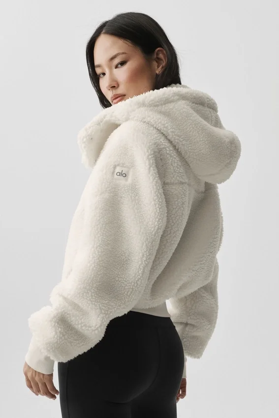 Chaqueta Foxy Sherpa - Marfil