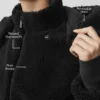 Chaqueta Foxy Sherpa - Negro