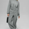 Chaqueta Game Time con cremallera completa - Gris lunar