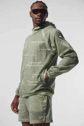 Chaqueta Game Time Ripstop – Limestone